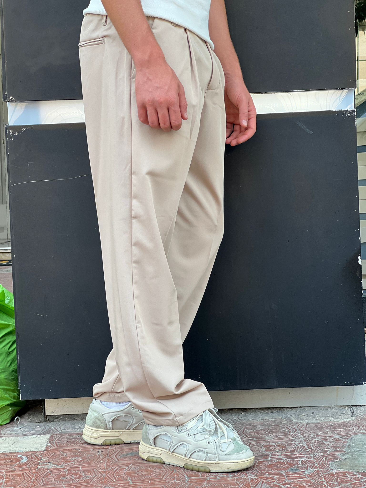 Pantalone fondo ampio